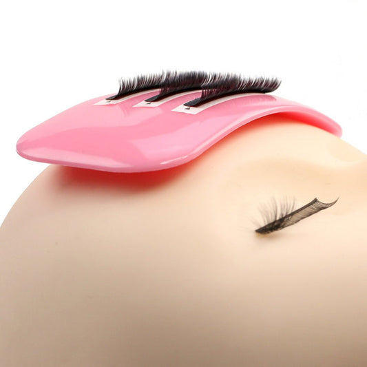 Silicone re-usable eyelash platform | Pink