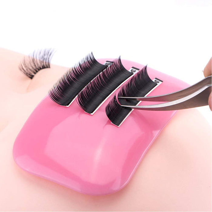 Silicone re-usable eyelash platform | Pink