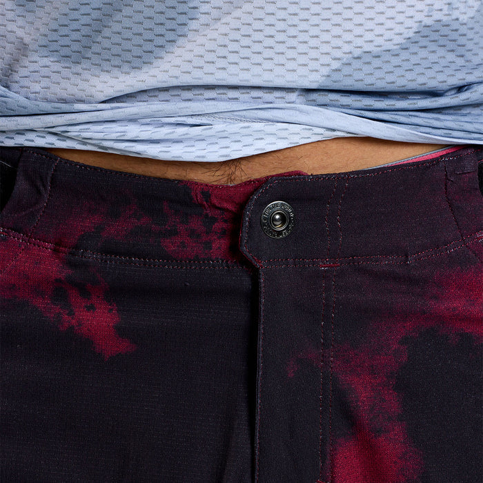 Skyline Air Short W/Liner Flared Oxblood