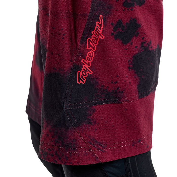 Skyline Air Short W/Liner Flared Oxblood