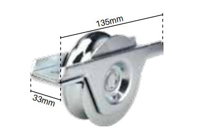Sliding gate wheel - Image 1