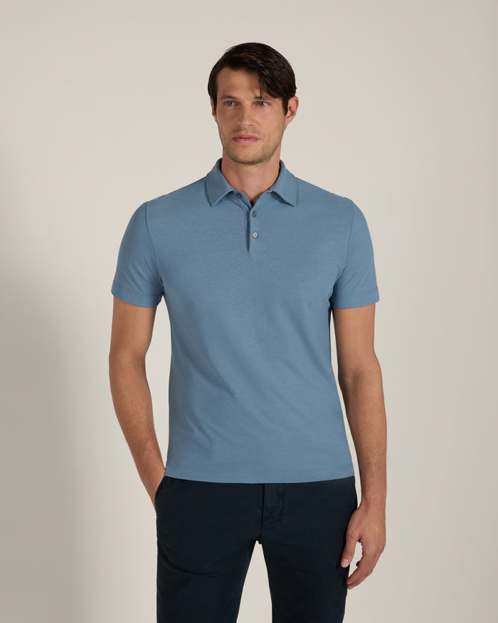 Slim fit IceCotton polo shirt