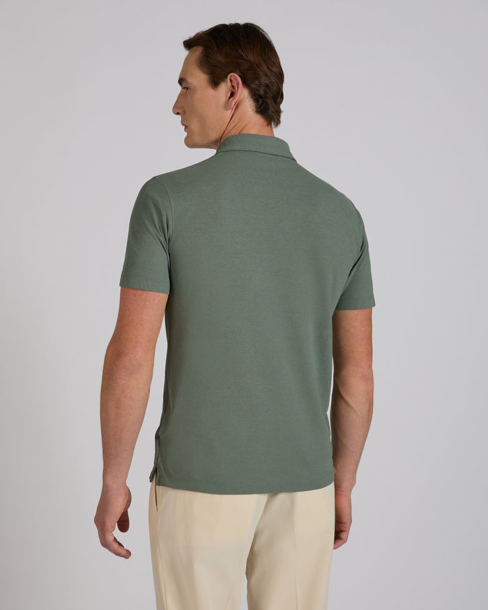 Slim fit IceCotton polo shirt