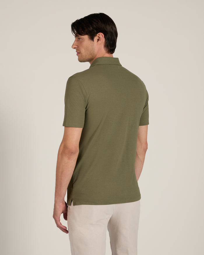 Slim fit IceCotton polo shirt