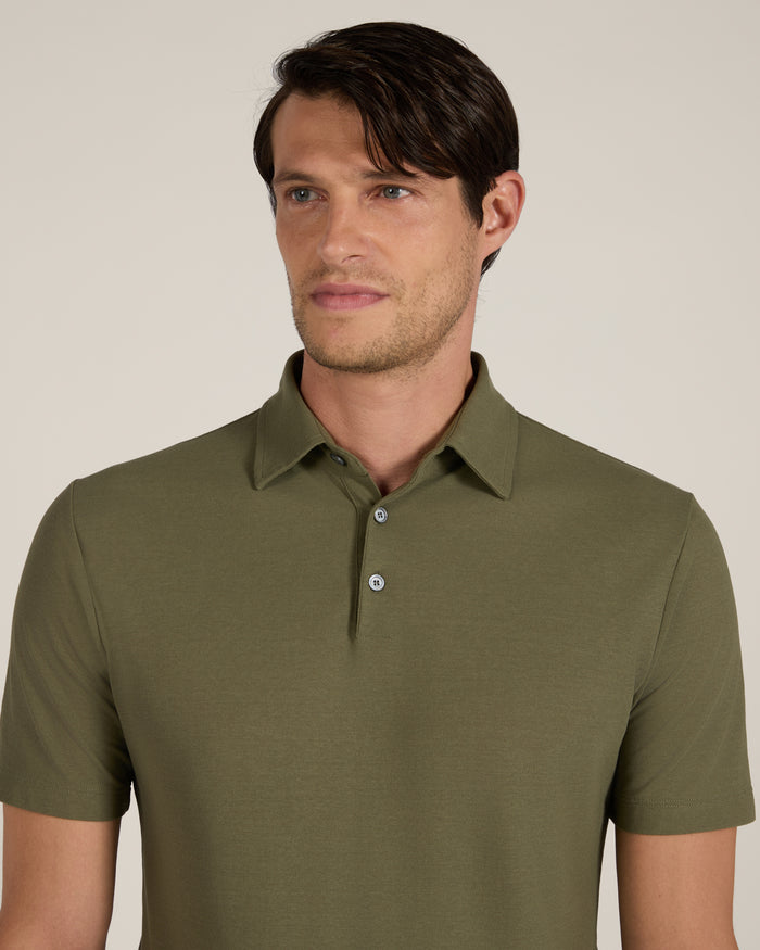 Slim fit IceCotton polo shirt
