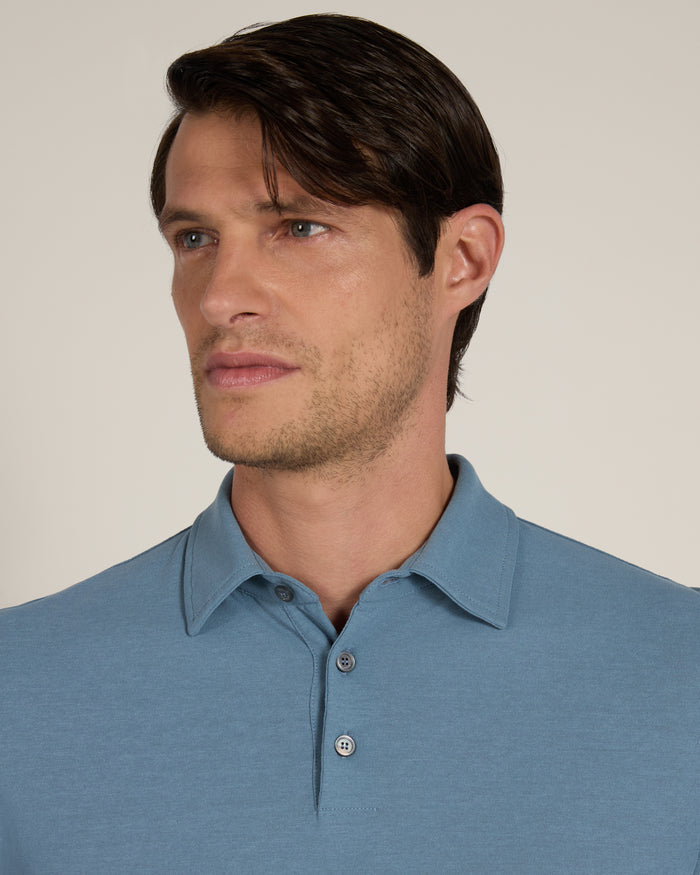 Slim fit IceCotton polo shirt