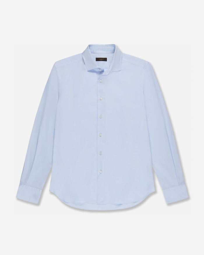 Slim fit Oxford cotton shirt