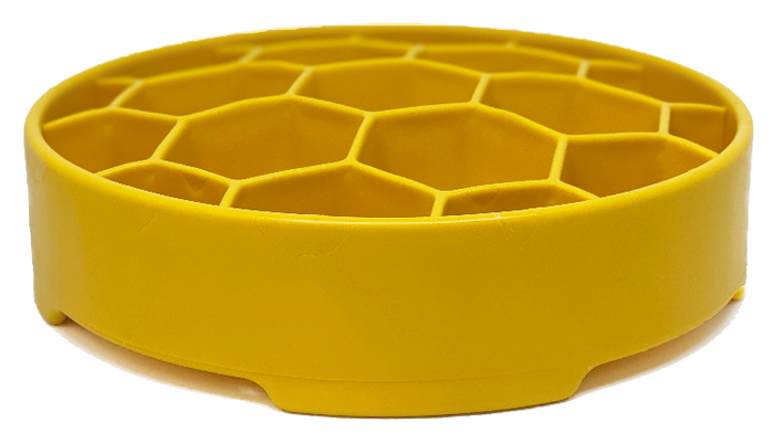 SLOW-FEEDER-DOG-BOWL-HONEYCOMB