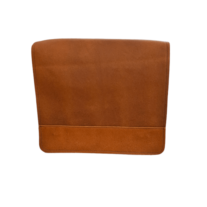 Soft Tannery Leather Messenger - Tan - Bascora