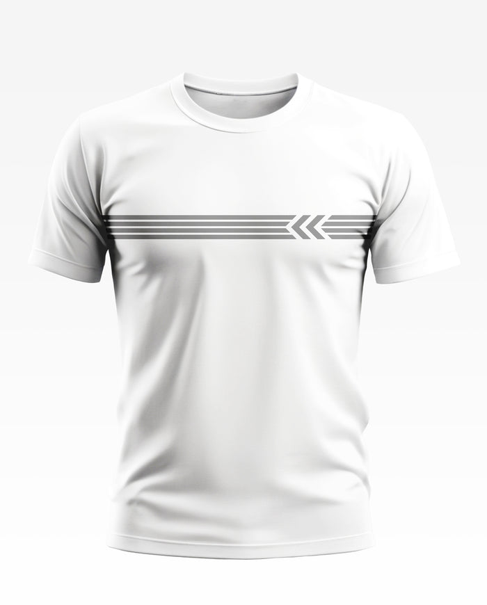 Solid Strip Soft Cotton T-shirt