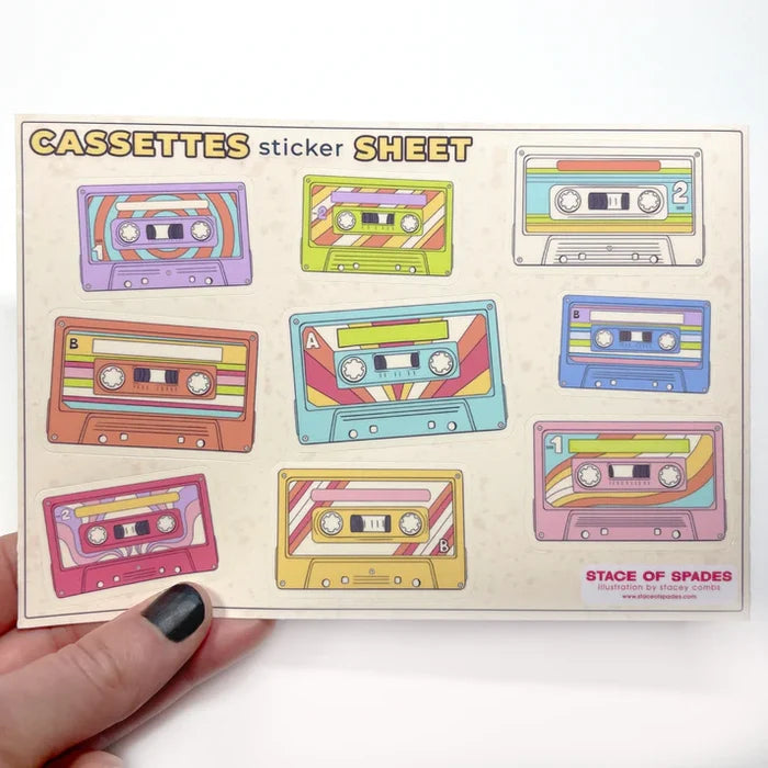 Stace of Spades -Sticker Sheets