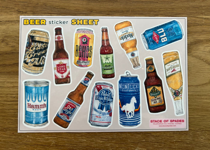 Stace of Spades -Sticker Sheets
