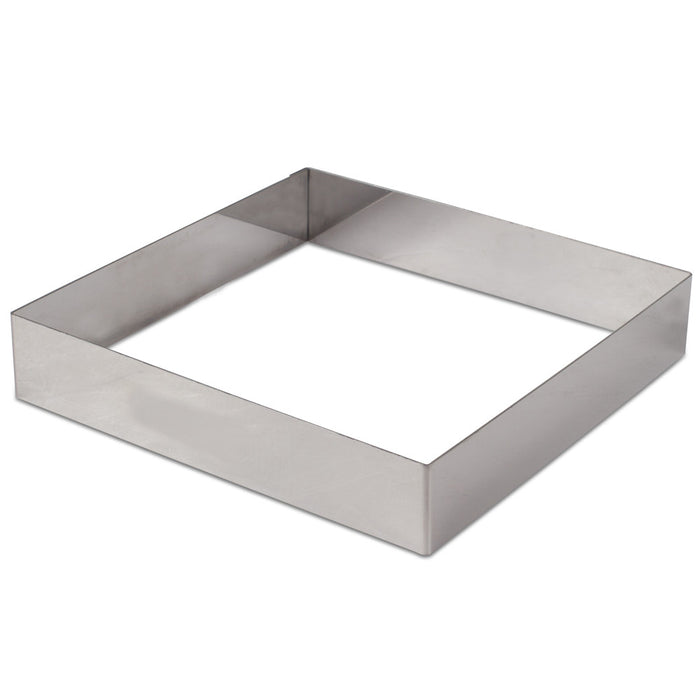 Stainless Steel Square Ring Mold - 1.7-inch x 4.72-inch