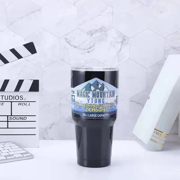 Stainless Steel Tumbler With Magnetic Lid
