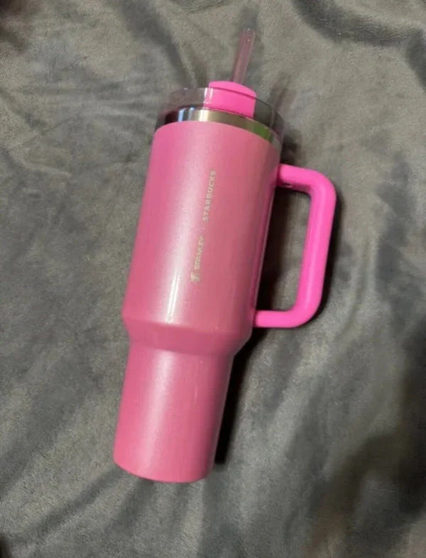 Stanley X Pink Starbucks Tumbler | 40 OZ