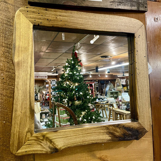 Stayner Vet Wormy Butternut Mirror 20.5 X 21.5