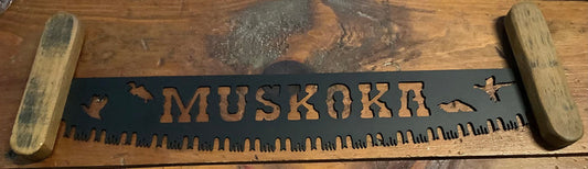 Steelwood Decor Metal Muskoka Sign