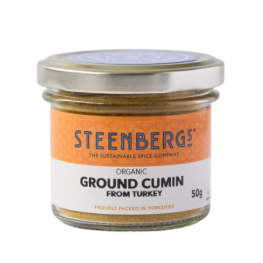 Steenbergs Organic Cumin Ground Powder Standard Jar 40g