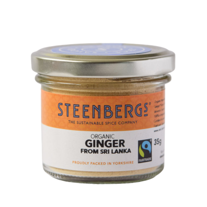 Steenbergs Organic Fairtrade Ginger Ground Standard Jar 35g