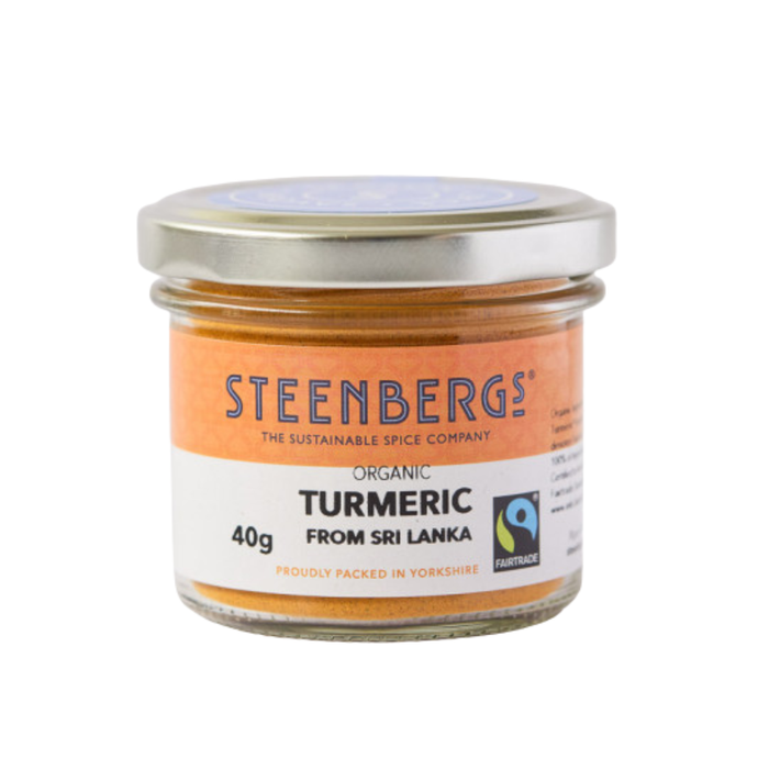 Steenbergs Organic Fairtrade Turmeric Powder Standard 40g