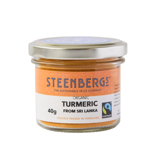 Steenbergs Organic Fairtrade Turmeric Powder Standard 40g