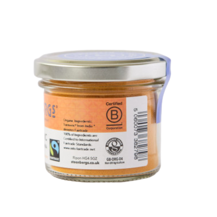 Steenbergs Organic Fairtrade Turmeric Powder Standard 40g