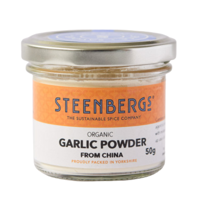 Steenbergs Organic Garlic Powder Standard Jar 50g