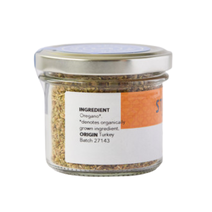 Steenbergs Organic Oregano Dried Leaf Standard Jar 14g