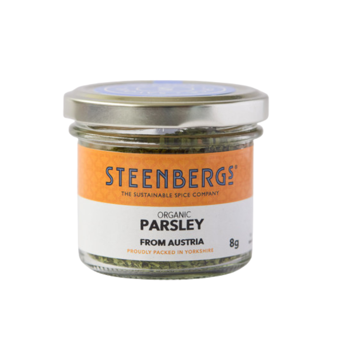 Steenbergs Organic Parsley Dried Herb Standard Jar 8g
