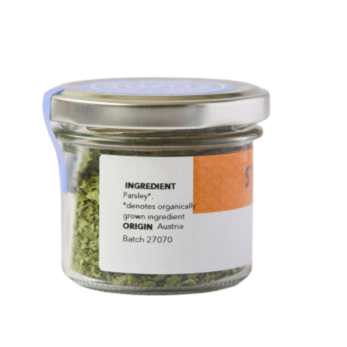 Steenbergs Organic Parsley Dried Herb Standard Jar 8g
