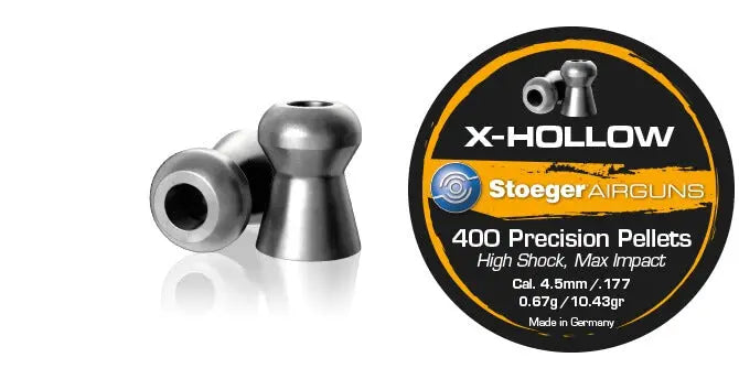 Stoeger X-Hollow Hagl, 400 stk, 4,50 mm (.177) Stoeger Airguns
