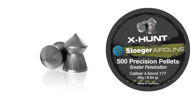 Stoeger X-Hunt Hagl, 500 stk, 4,50 mm (.177) Stoeger Airguns