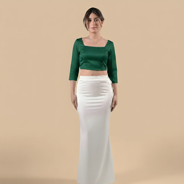 Stretch™️ Blouse - Emerald Green