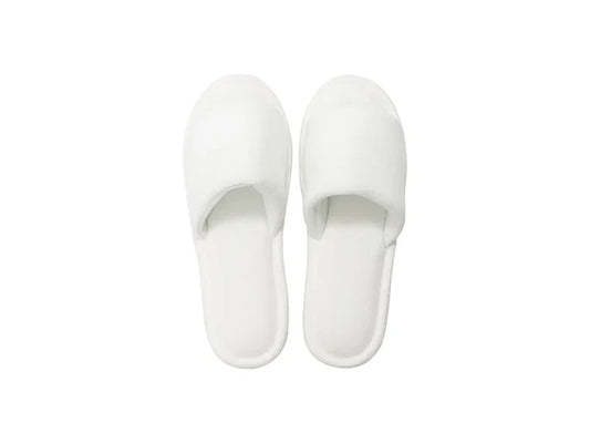 Sublimation Adult Fuzzy Slippers  (Full White, 44-45#)