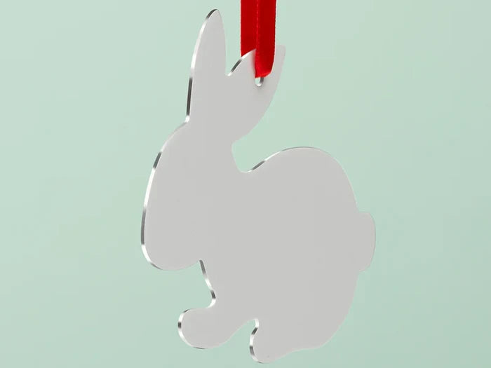 Sublimation Blank 1MM Aluminium Easter Ornament