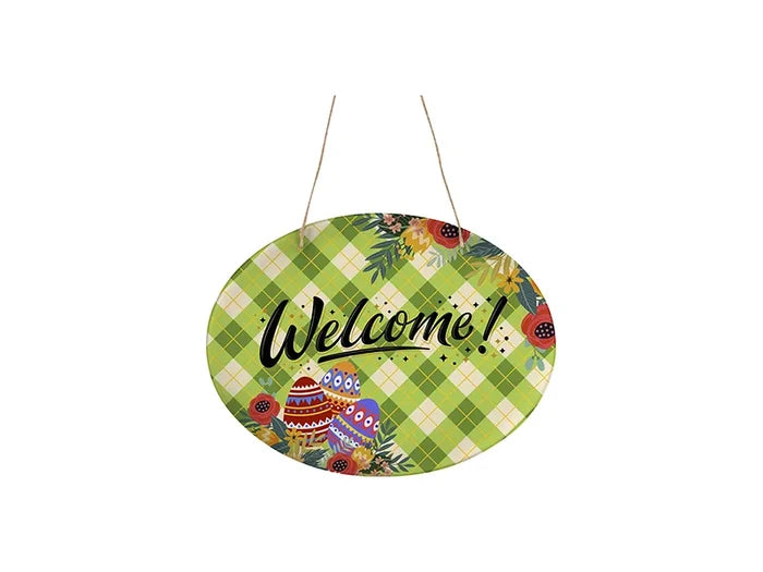 Sublimation Blank Acrylic Door Hanger (Oval)