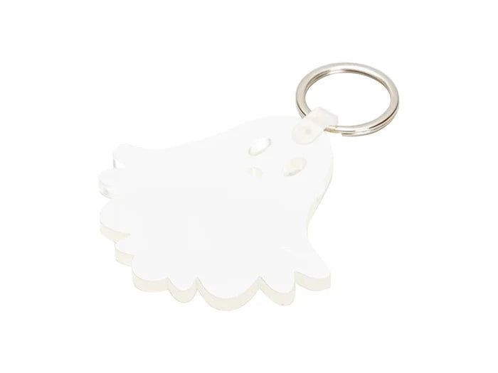 Sublimation Blank Acrylic Keychain (Ghost)