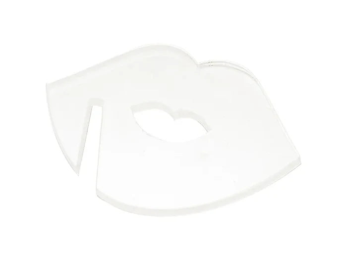 Sublimation Blanks Acrylic Drink Tags (5*3.5*0.4cm,Lip Shape)