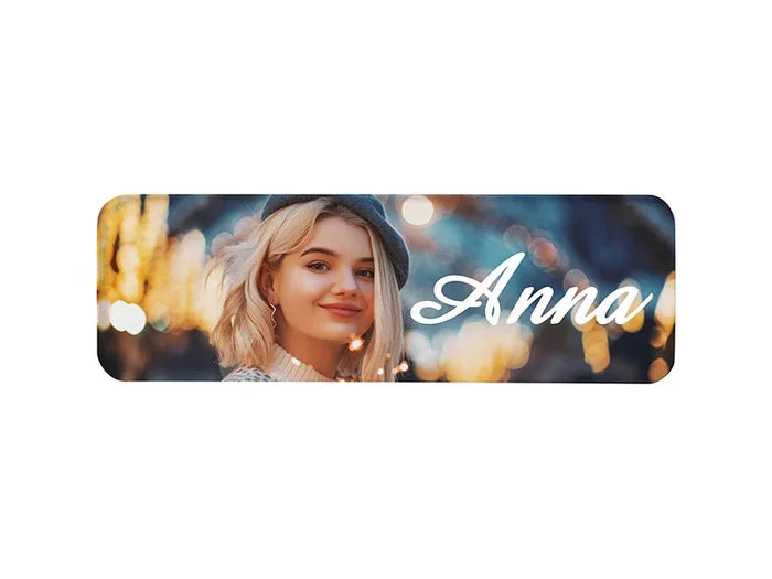 Sublimation Blanks Acrylic Name Badge(Rectangle, 7.6*2.5*0.4cm)