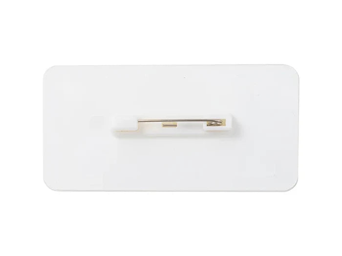 Sublimation Blanks Acrylic Name Badge(Rectangle, 7.6*3.8*0.4cm)