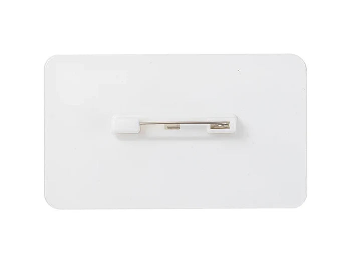 Sublimation Blanks Acrylic Name Badge(Rectangle, 7.6*4.5*0.4cm)