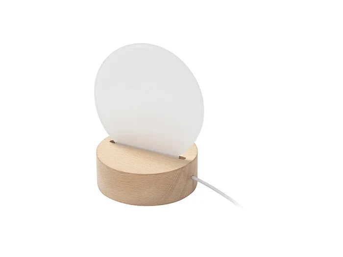 Sublimation Blanks Acrylic Photo Frame(Round, 12*13*0.4cm)