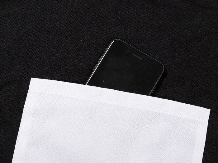 Sublimation Blanks Black Adult Apron w/ White Pocket (75*60cm)