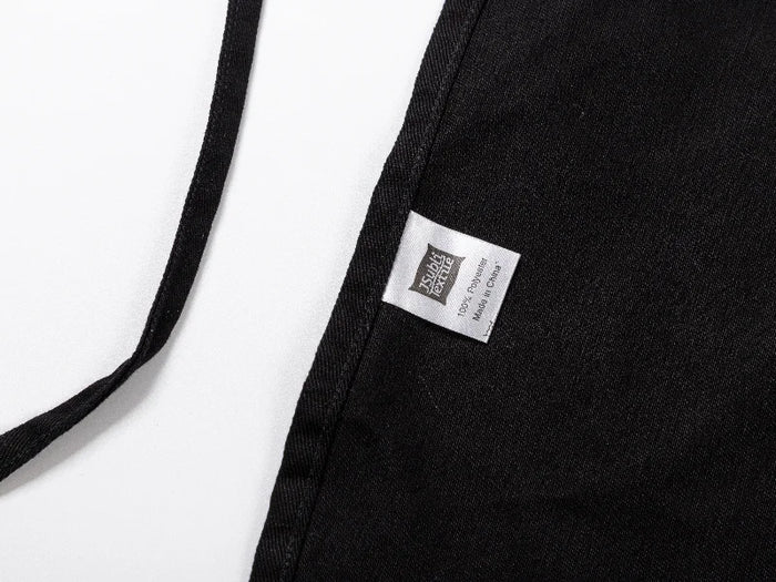 Sublimation Blanks Black Adult Apron w/ White Pocket (75*60cm)