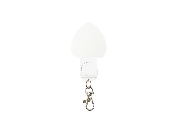 Sublimation Blanks Colorful LED Acrylic Light Up Keyring(Heart shape,7 colors)