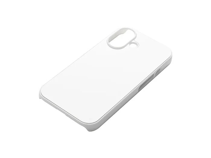 Sublimation iPhone 16 Cover w/ insert (Plastic, White)