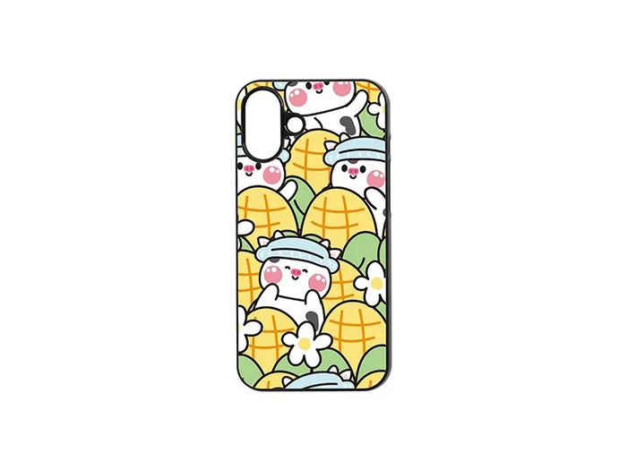 Sublimation iPhone 16 Plus Cover w/ insert (Plastic, Black)