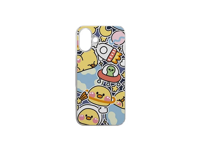 Sublimation iPhone 16 Plus Cover w/ insert (Plastic, Clear)