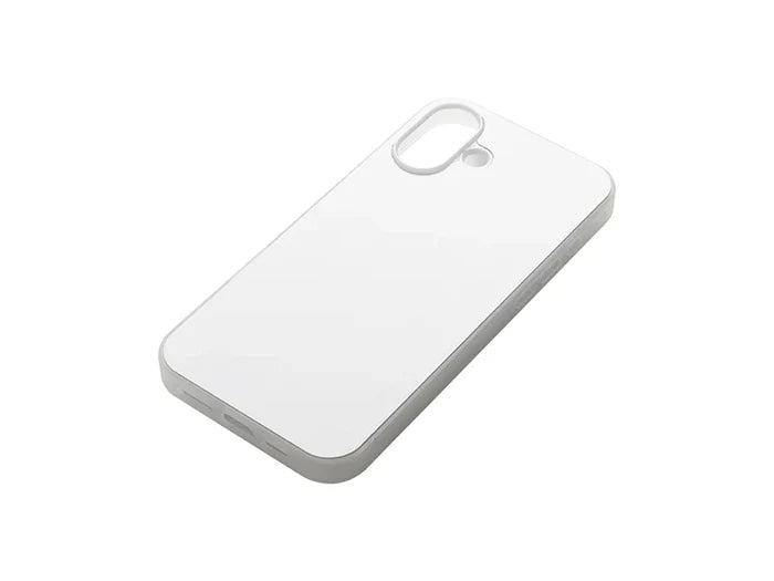 Sublimation iPhone 16 Plus Cover w/ insert (Rubber, Clear)