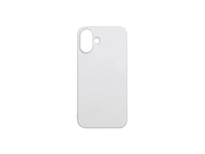 Sublimation iPhone 16 Plus Cover w/ insert (Rubber, White)